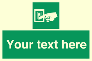 Custom Light Switch Sign